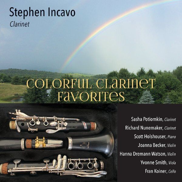 Cover art for Colorful Clarinet Favorites